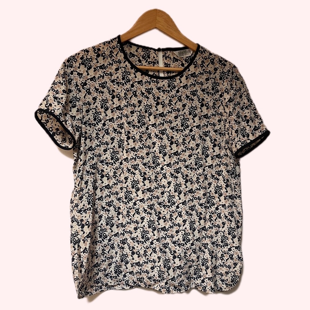 Max Mara Silk Top